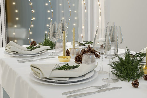 Space-saving Christmas Ideas with Uratex Monoblock Folding Tables