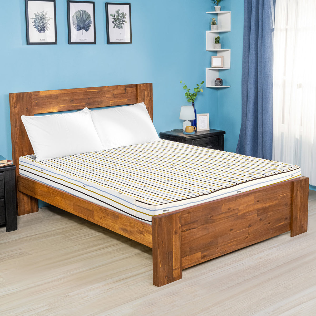 Airo cot discount bed mattress