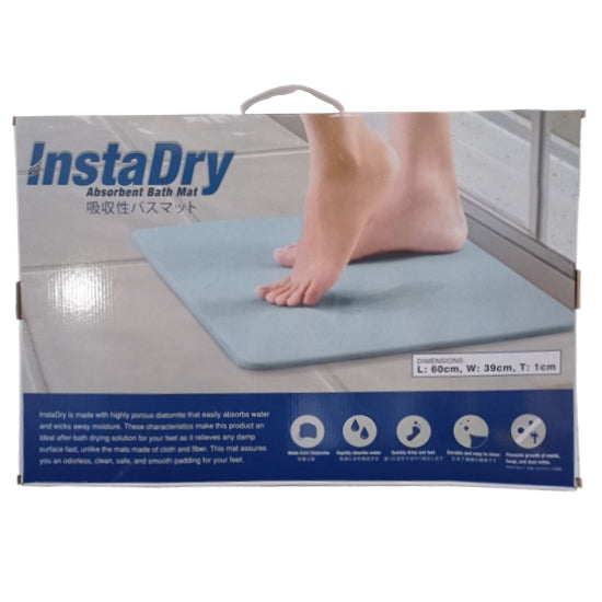 Insta Dry Pad Absorbent Bath Mat