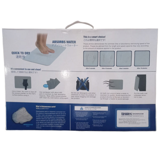 Insta Dry Pad Absorbent Bath Mat