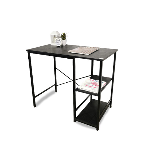 Ethan Computer Table with Shelves