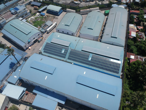 100-kWp solar power plant Uratex Cebu starts operation