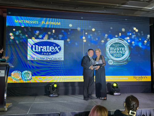 Uratex Wins The Most Trusted Brand for Mattress Category in Reader's Digest Award for 14 Consecutive Years