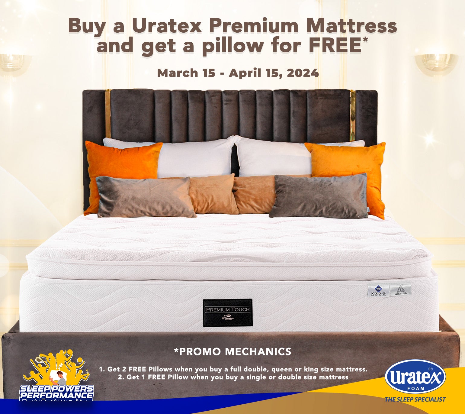 Uratex best sale fiber pillow