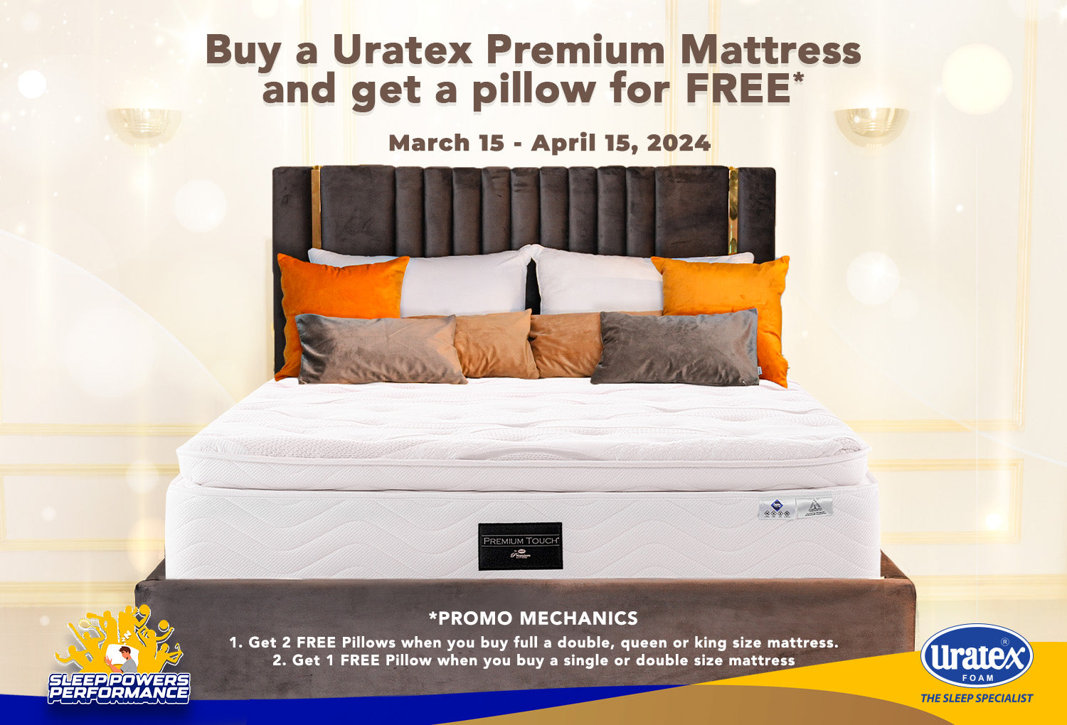 Uratex shop bed foam