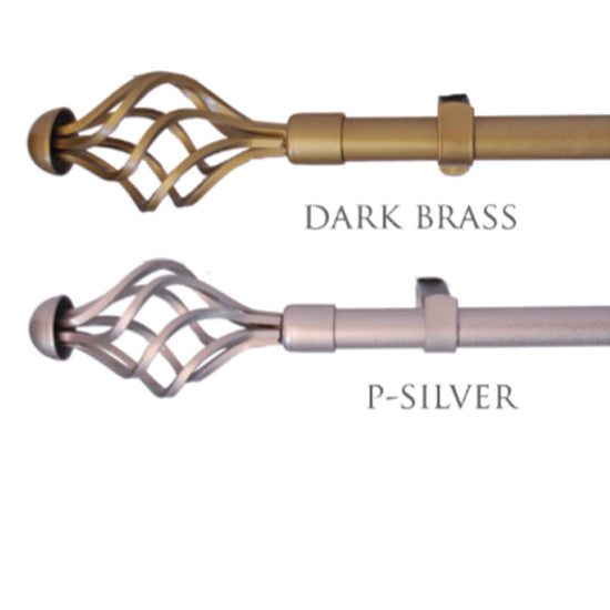 Painted Rods Spiral Painted Single Curtain Rods – Uratex Philippines