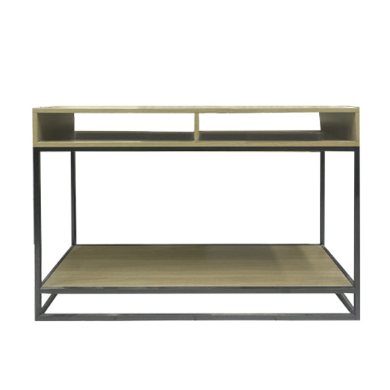 Maila Console Table with Top Box Shelf | Uratex Philippines