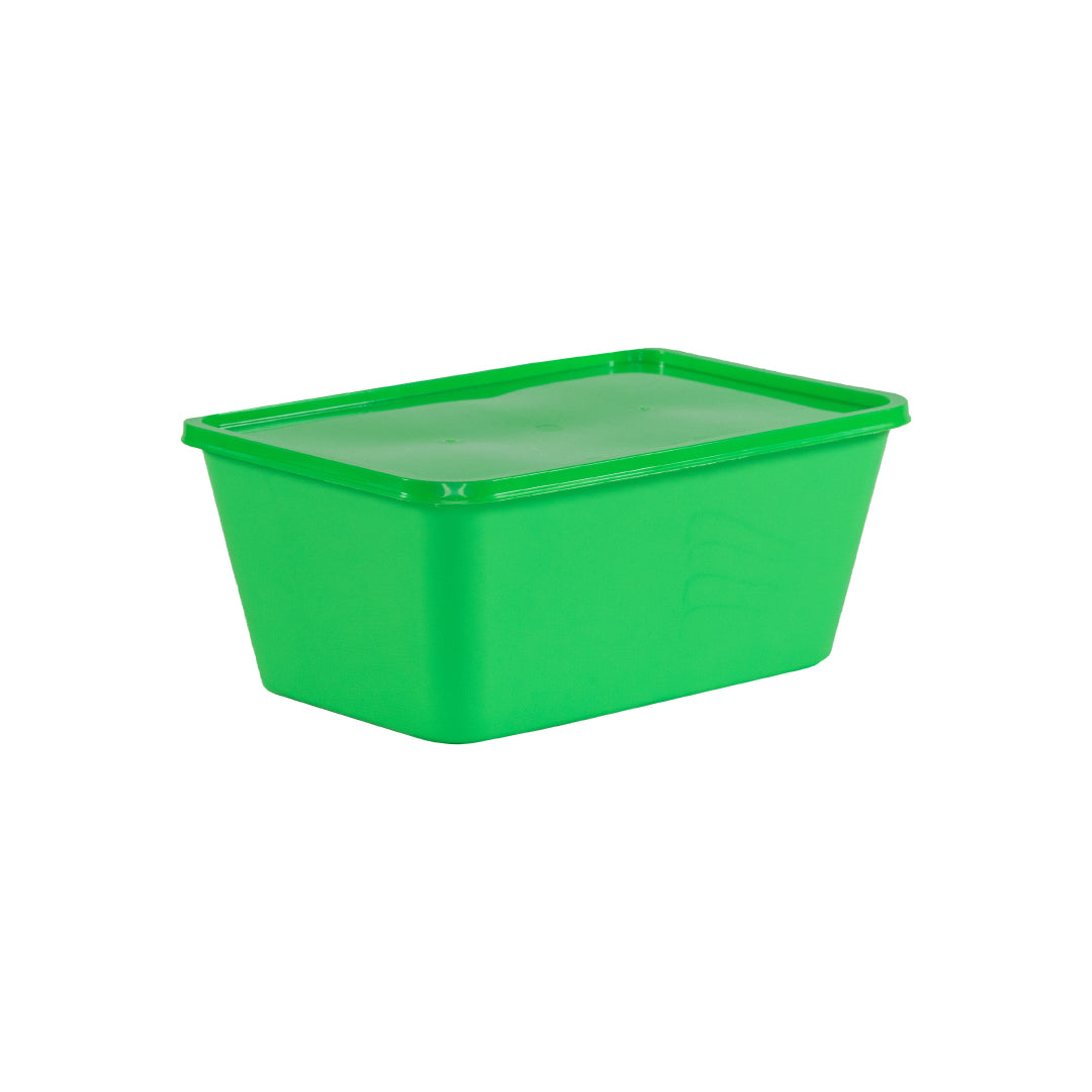 Uratex Rectangular Freezer & Microwave Ready Green (50 pcs)